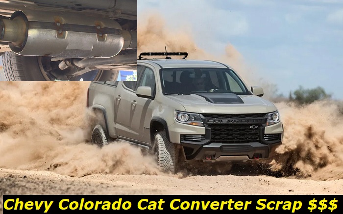 Chevy Colorado catalytic converter scrap price